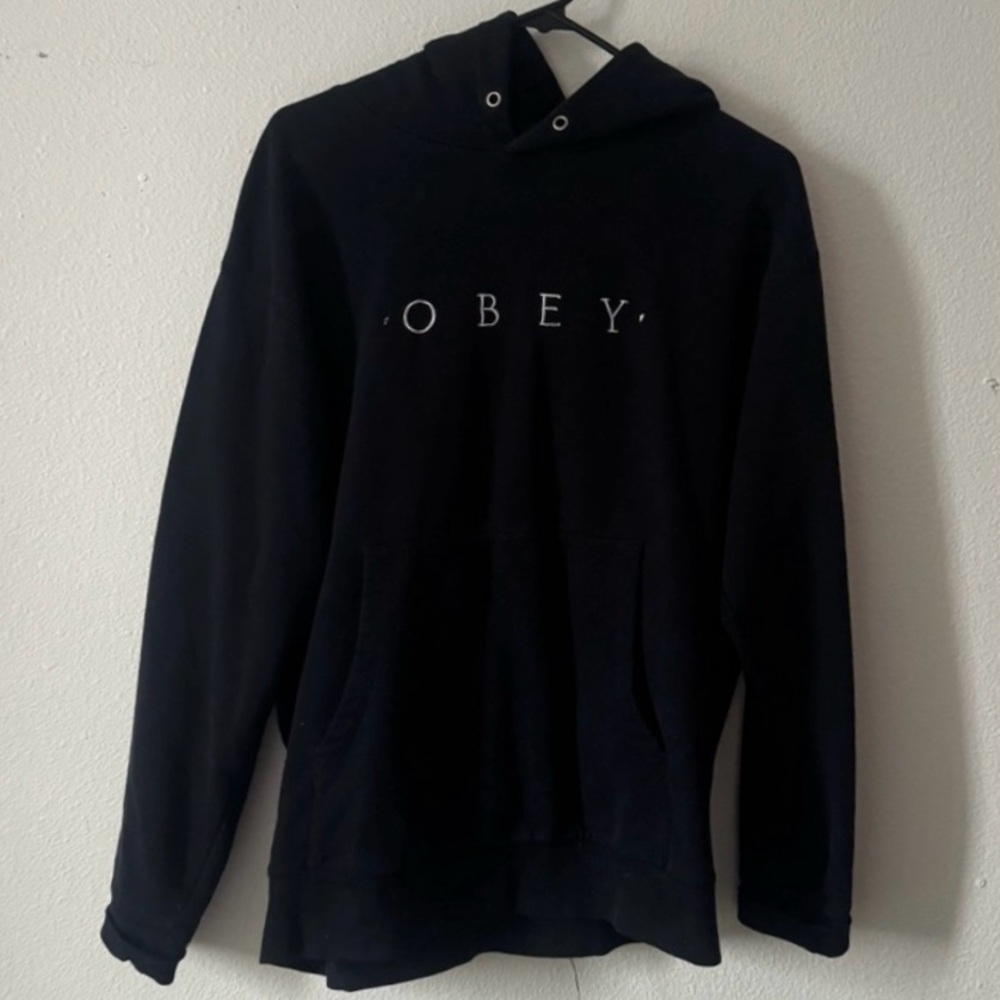 Obey Embroidered Hoodie